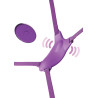  Vibro de culotte avec harnais Ultimate Butterfly Violet